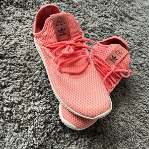 Adidas x Pharrell Human Race Pink Sneakers